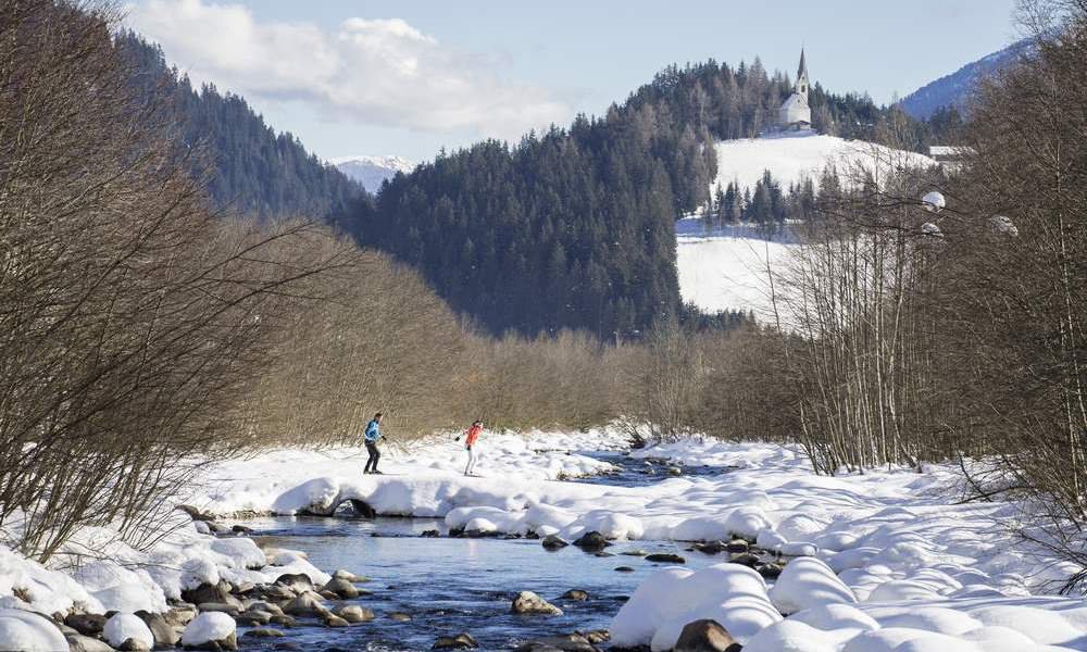 Winteridylle in Ridnaun & Skilanglaufen ab/bis Haustür